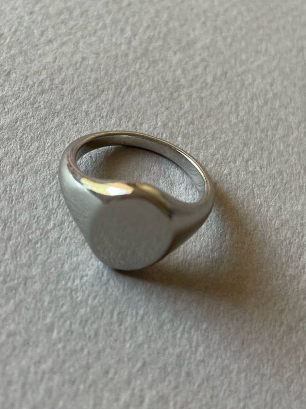 Silver Signet RingM368